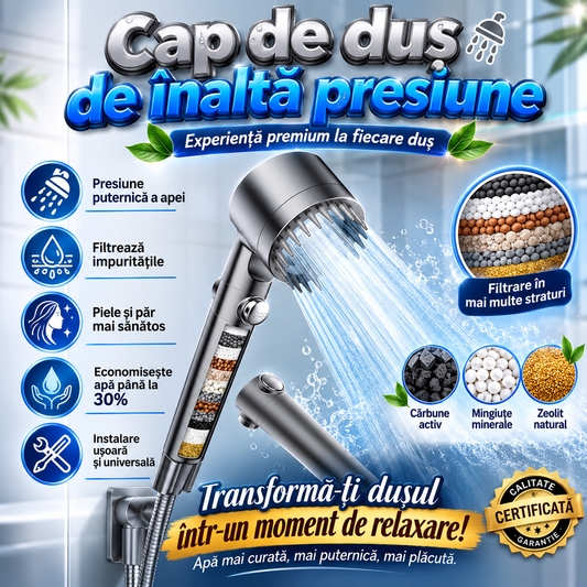 Cap de duș de înaltă presiune