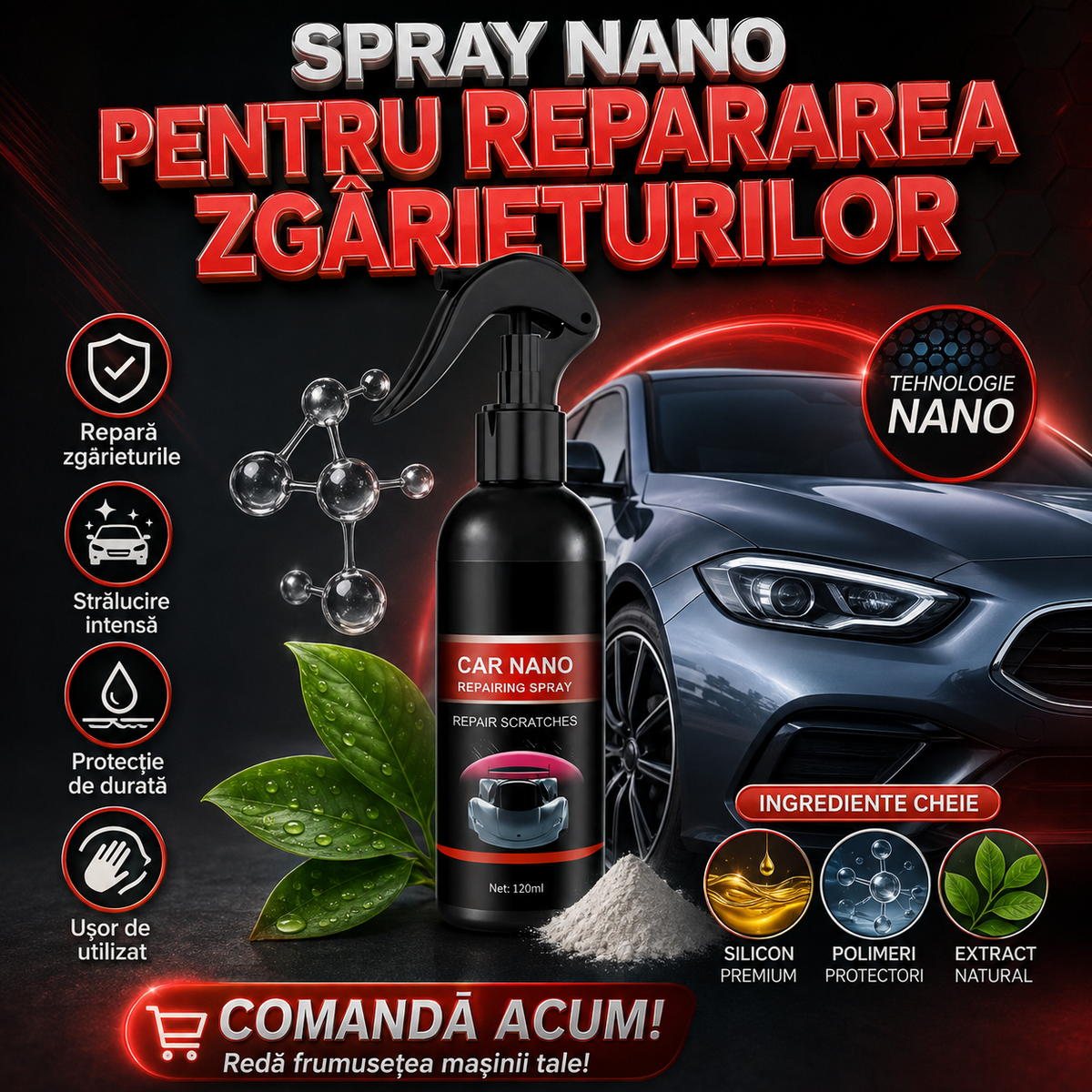 Spray Reparare Zgârieturi 120 ml