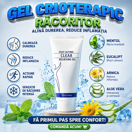 Gel Crioterapie pentru Dureri