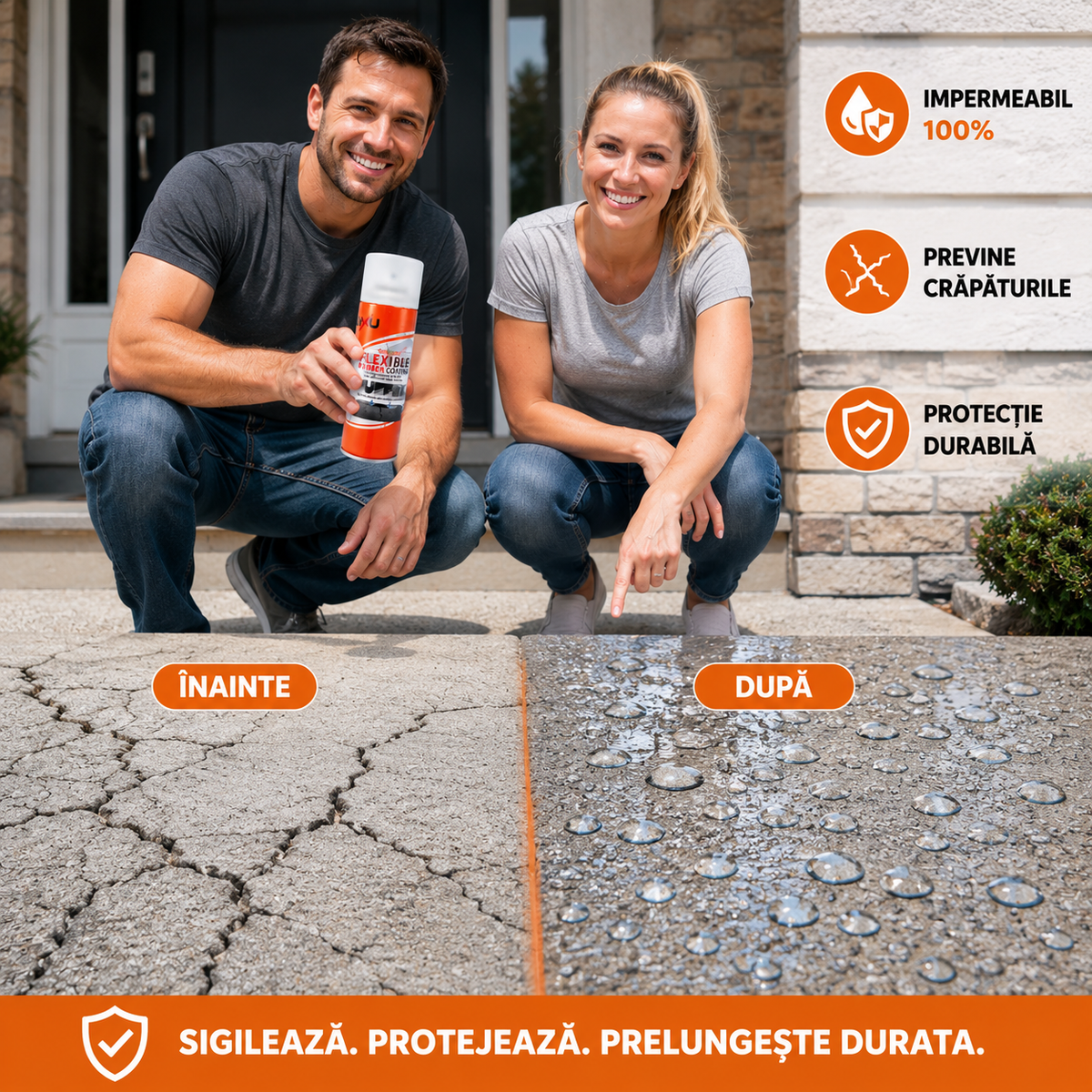 Spray Impermeabilizant Transparent  quisk